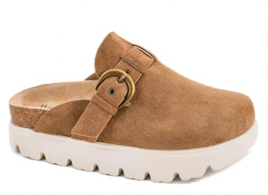 Tardy Tobacco Faux Suede