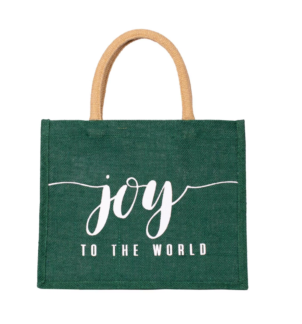 Joy Script Gift Tote