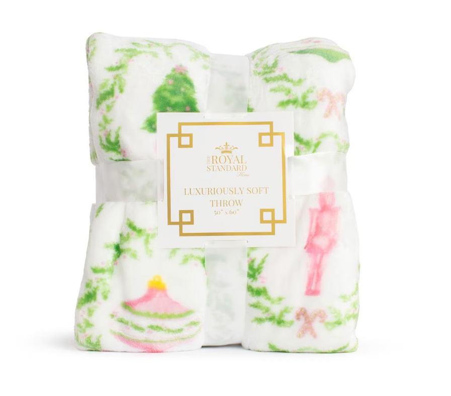 Nutcracker Trellis Throw