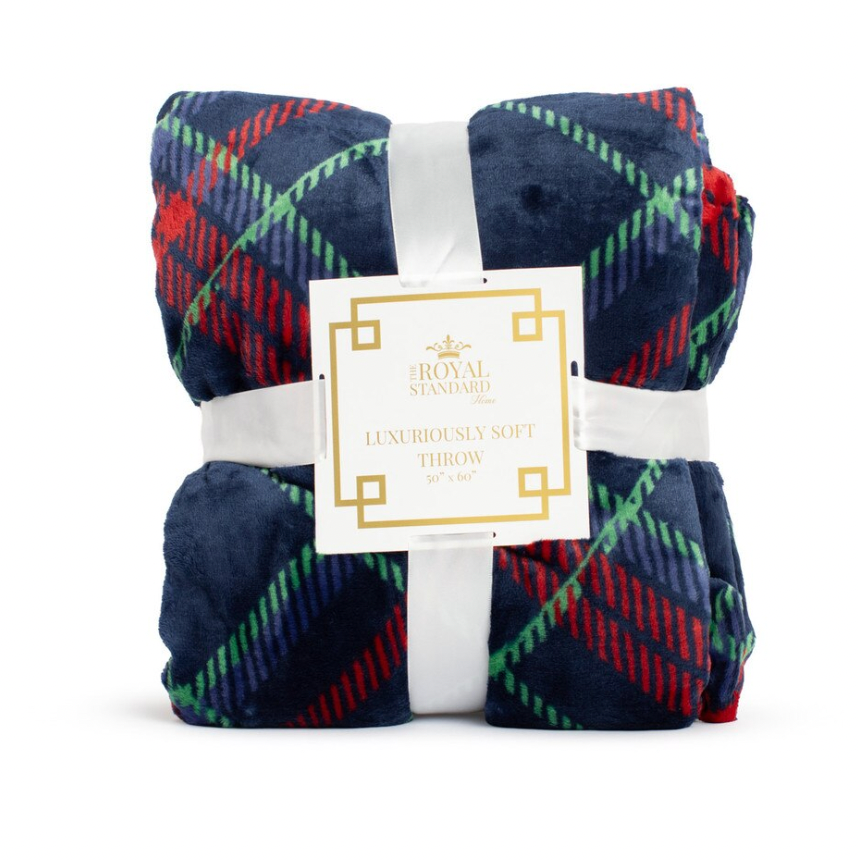 Layton Plaid Throw