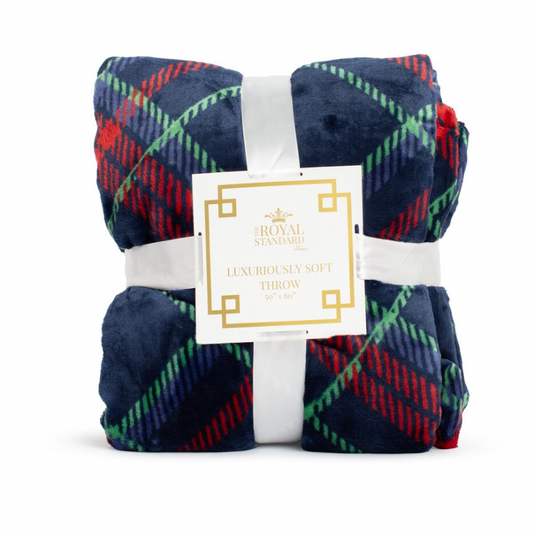 Layton Plaid Throw