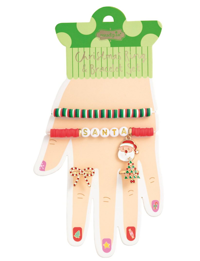 Santa Bracelet & Ring Set