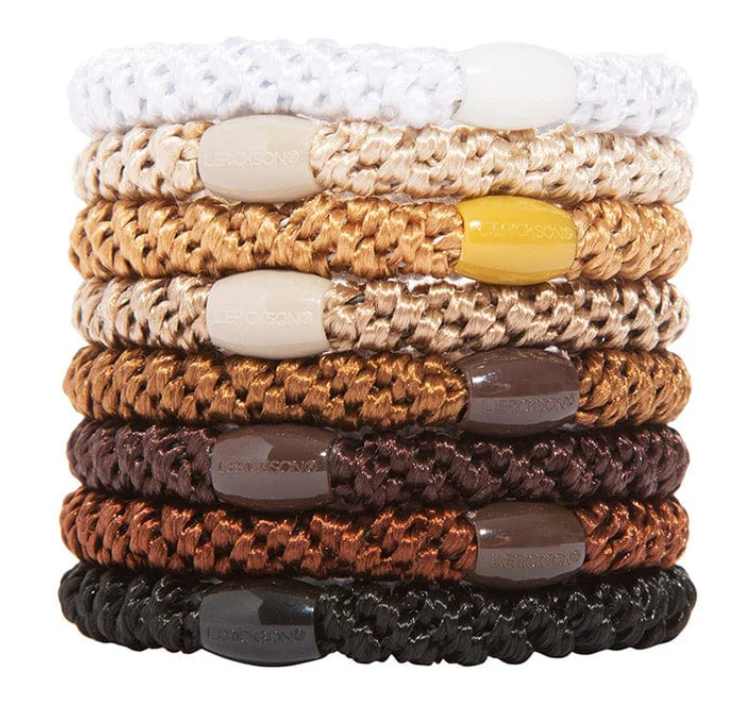 Grab & Go Ponytail Holders, 8 Pack Hair Ties