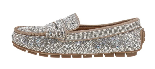 Corkys Rhinestone Penny for Your Thoughts Loafer