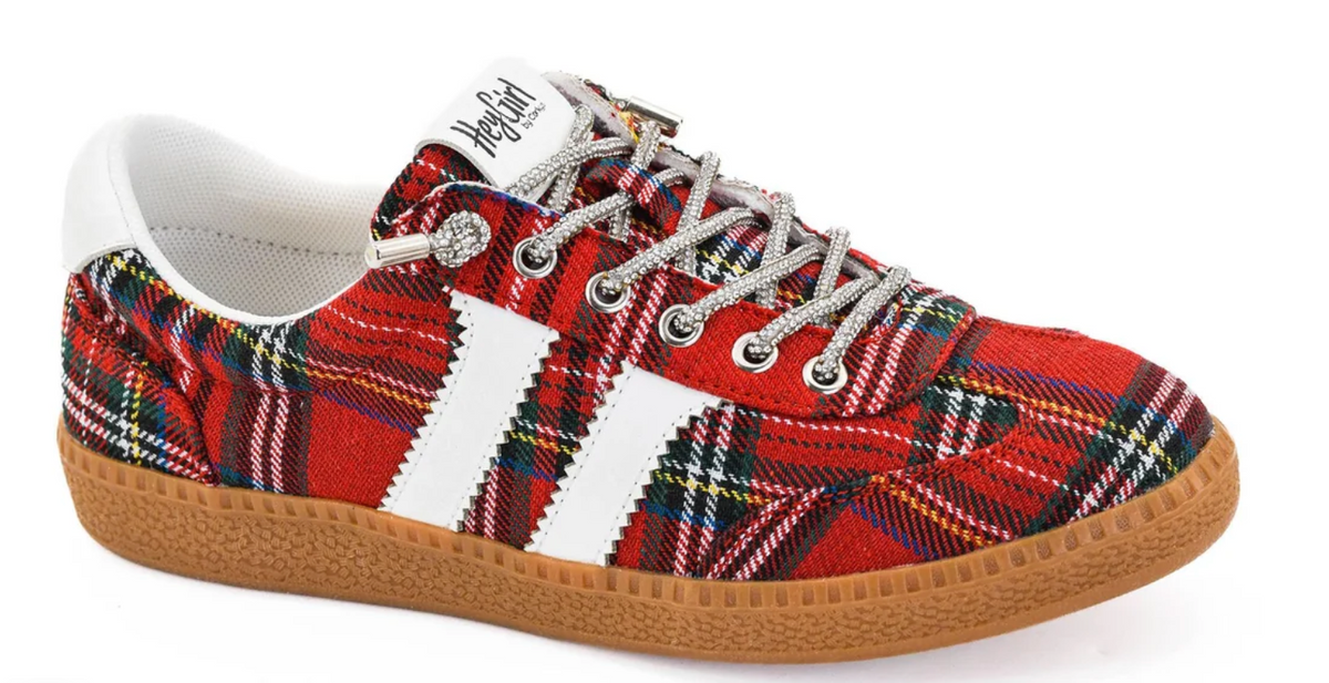 Heads Up Red Plaid