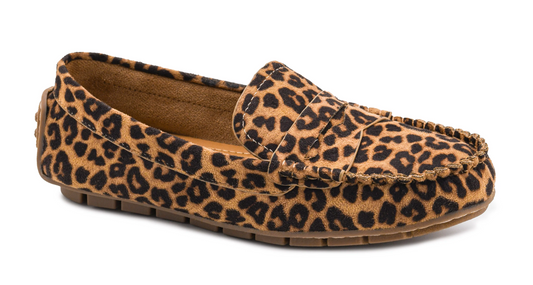 Corkys Penny For Your Thoughts Moccasin Loafer - Leopard