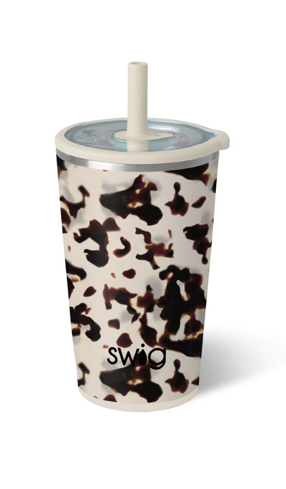 Blonde Tortoise Party Cup Sipper 14oz