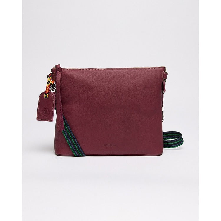 Downtown Crossbody, Plum