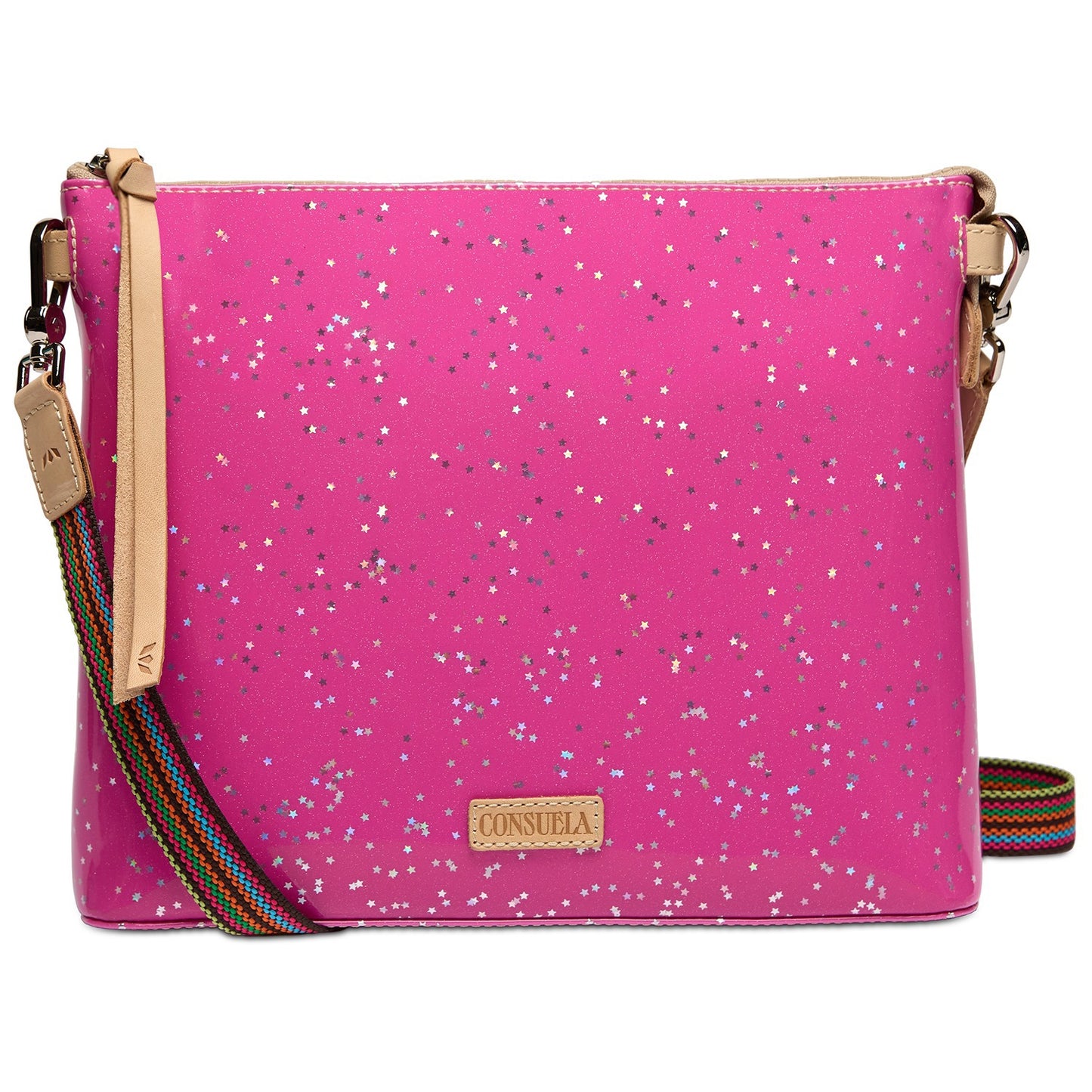Downtown Crossbody, Berry