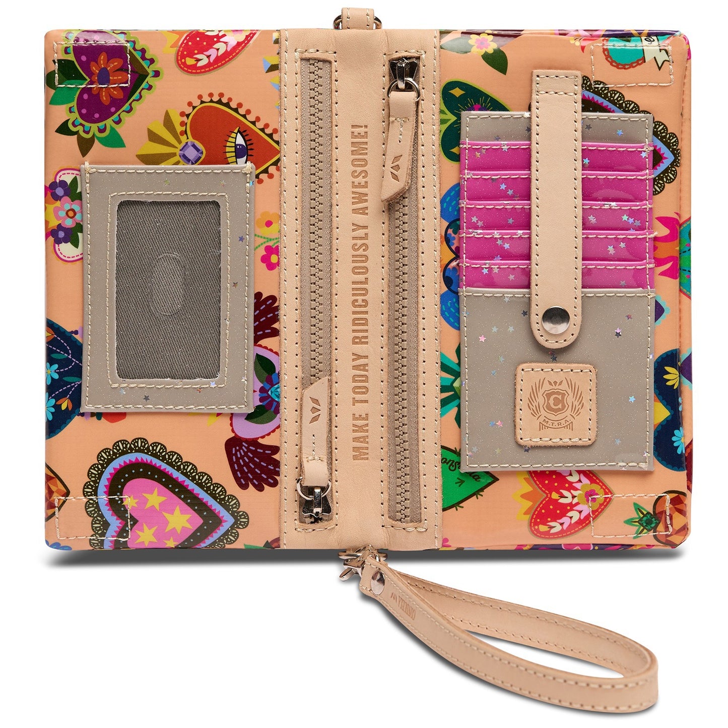 Uptown Crossbody, Peach