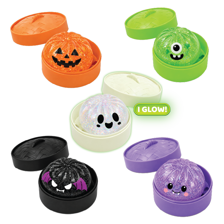 Fun Doh Petite Spooky Halloween Squishy Dumpling- 12/Display: Wholesale Price
