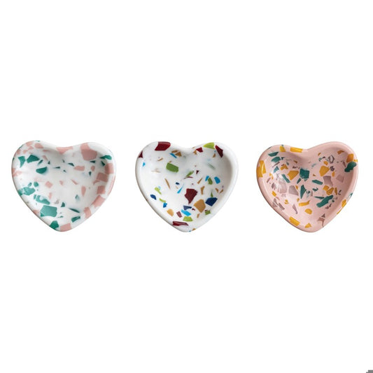 2-1/4"L x 2"W Resin Heart