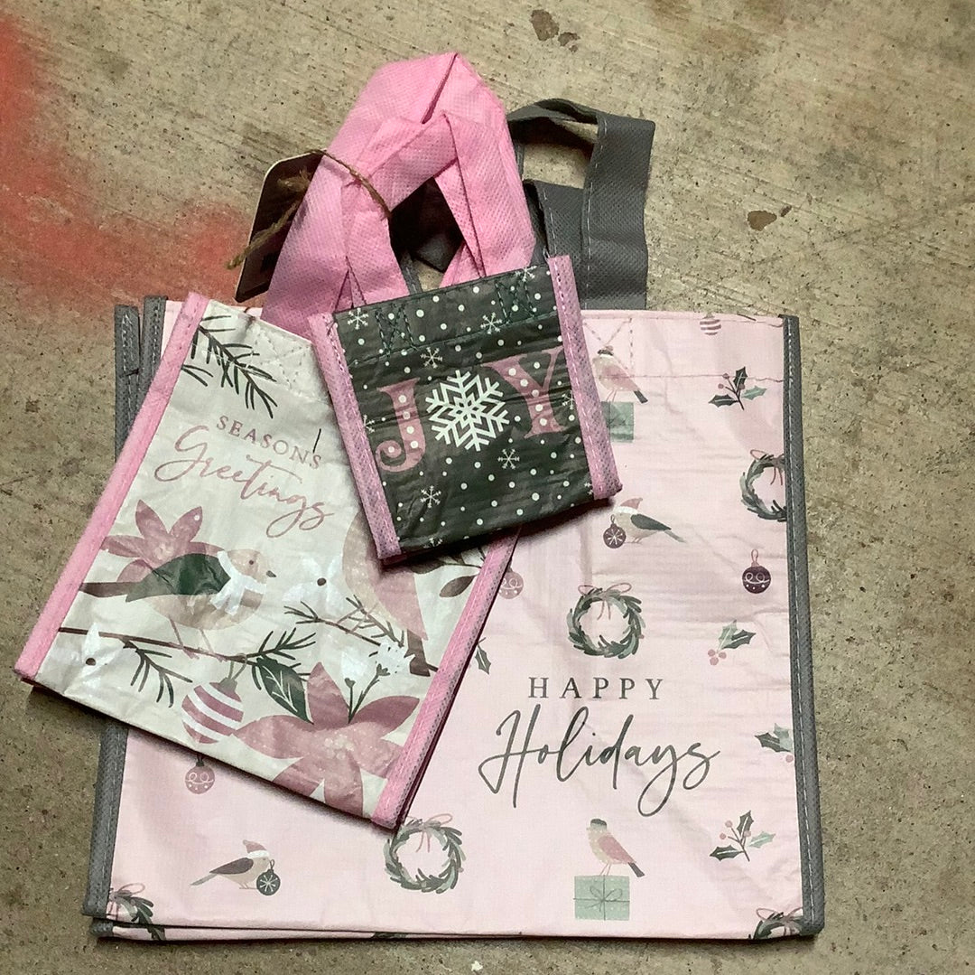 Holiday Recycled Gift Bags