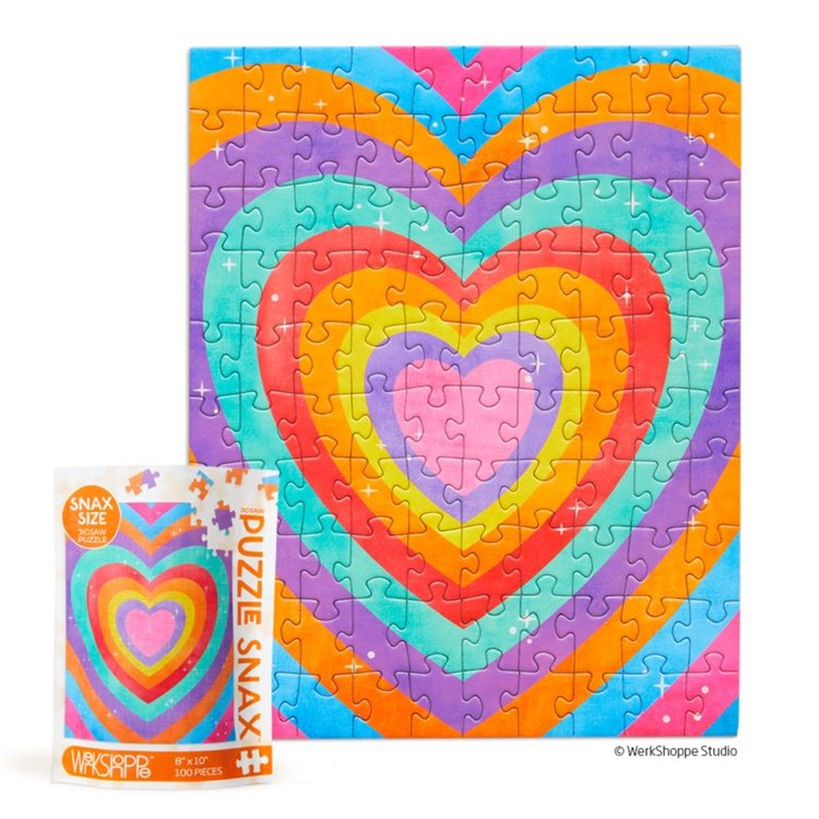 Velvet Heart -100 Piece Jigsaw Puzzle