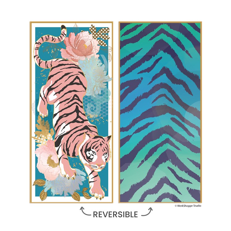 Crouching Tiger Microfiber Beach Towels