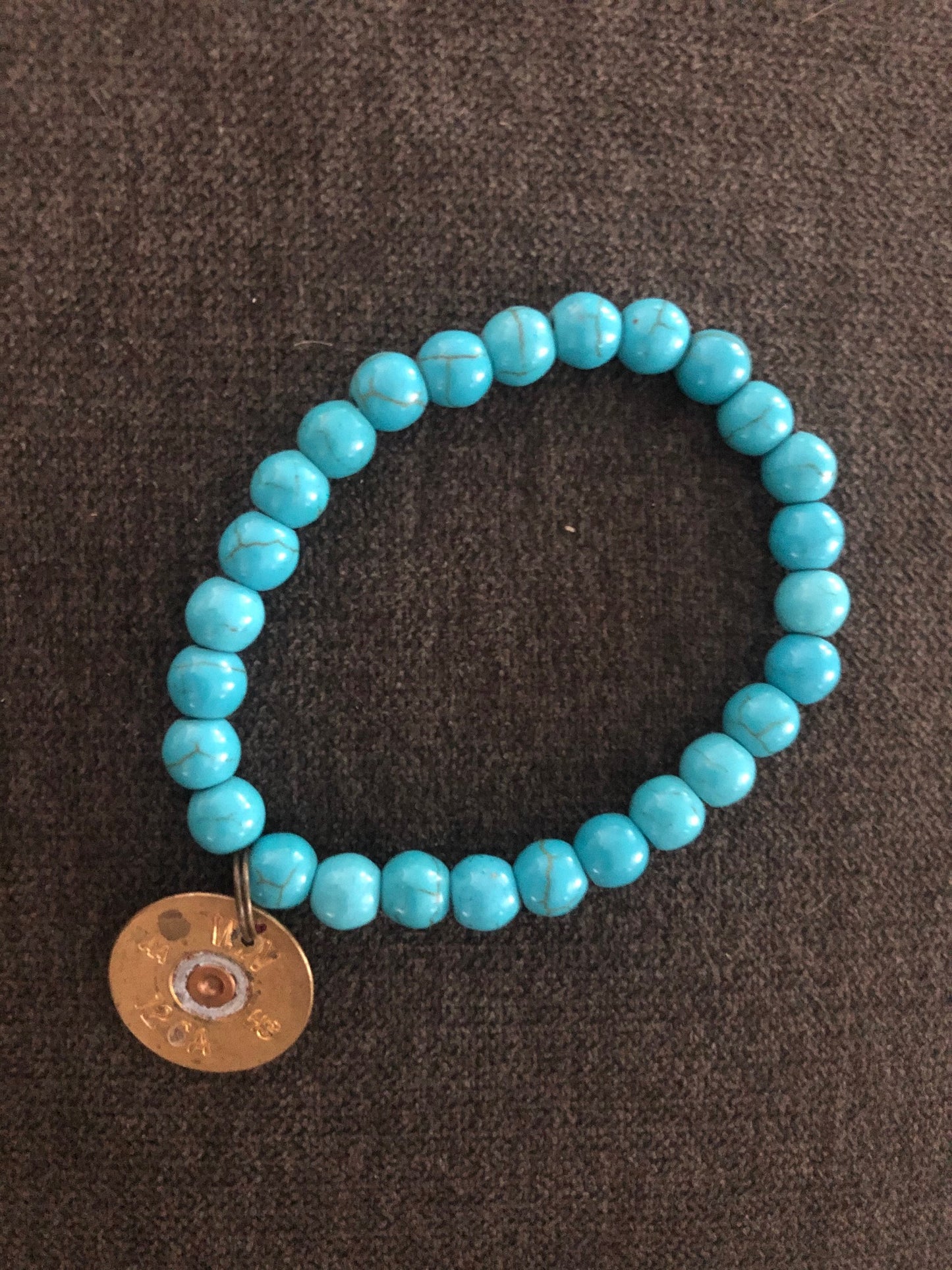 Crystal Stretch Bracelets with Charm