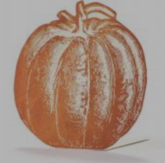 Pumpkin Place Card