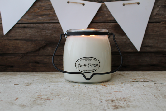 Barn Dance Butter Jar 16 oz