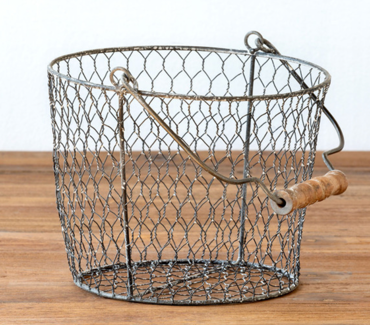 Aviary Wire Collecting Basket