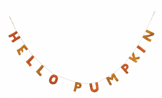 Hello Pumpkin Banner