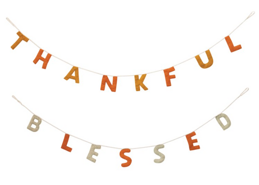 Thankful and Blessed Banners
