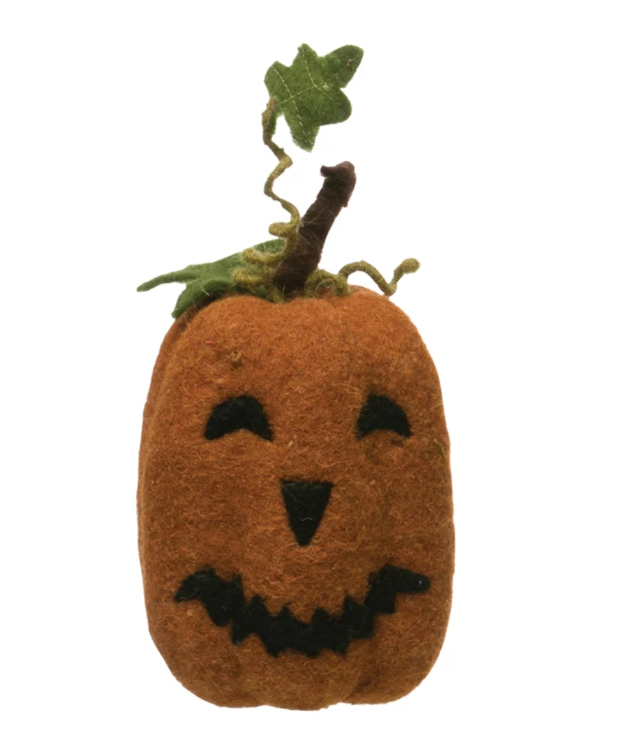 Felt Jack O'Lantern