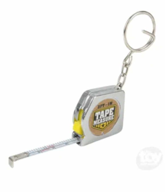 Tape Measure Keychain