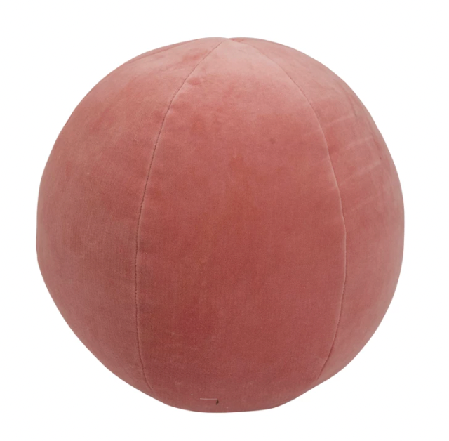 Cotton Velvet Orb Pillow