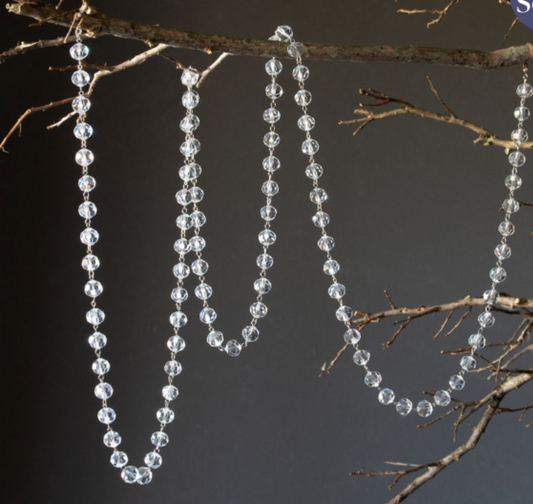 Faceted Crystal Garland