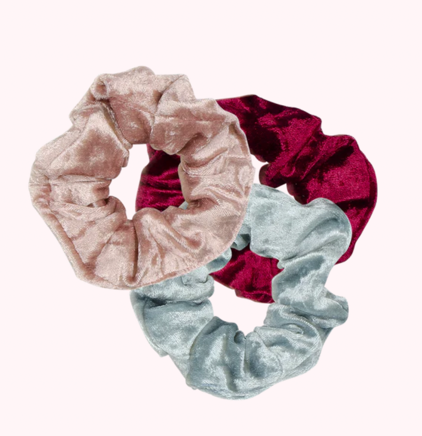 Velvet Scrunchie Set