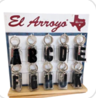 Marquee Letter Keychains