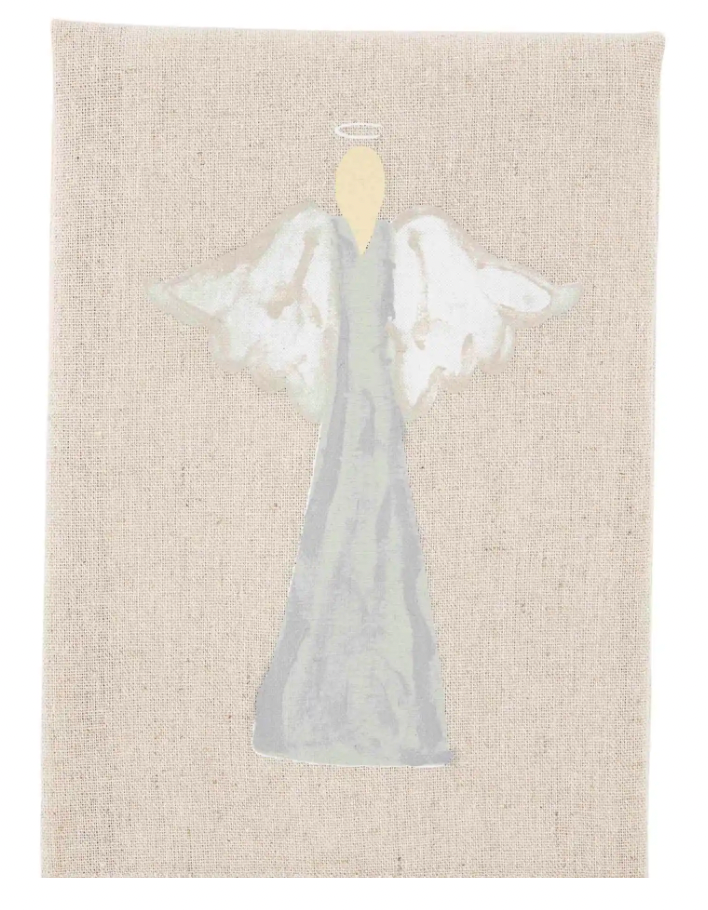 PAINTED CHRISTMAS TOWEL