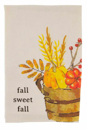 Fall Flour Sack Towels