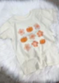 PUMPKINS/FLOWERS - CREAM (KIDS)