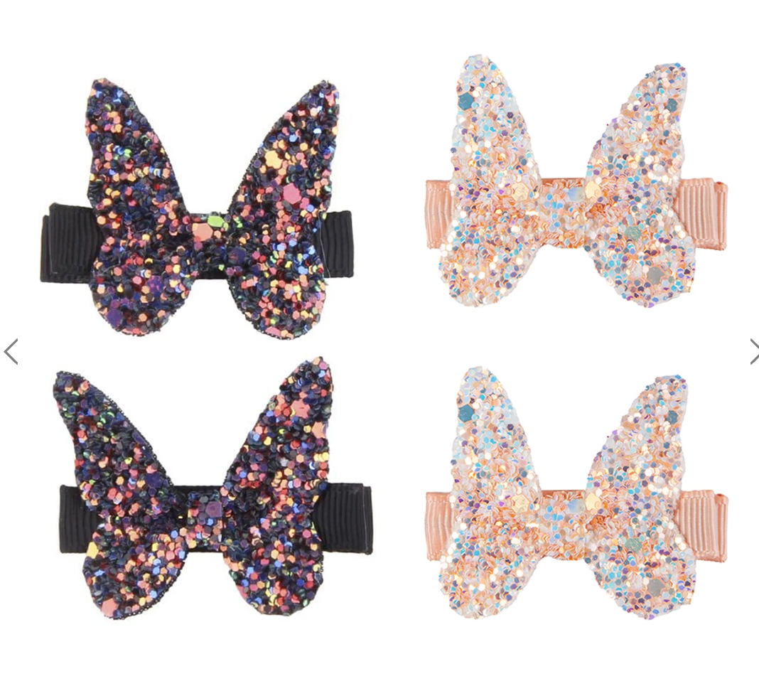 ROCKSTAR BUTTERFLY CLIPS