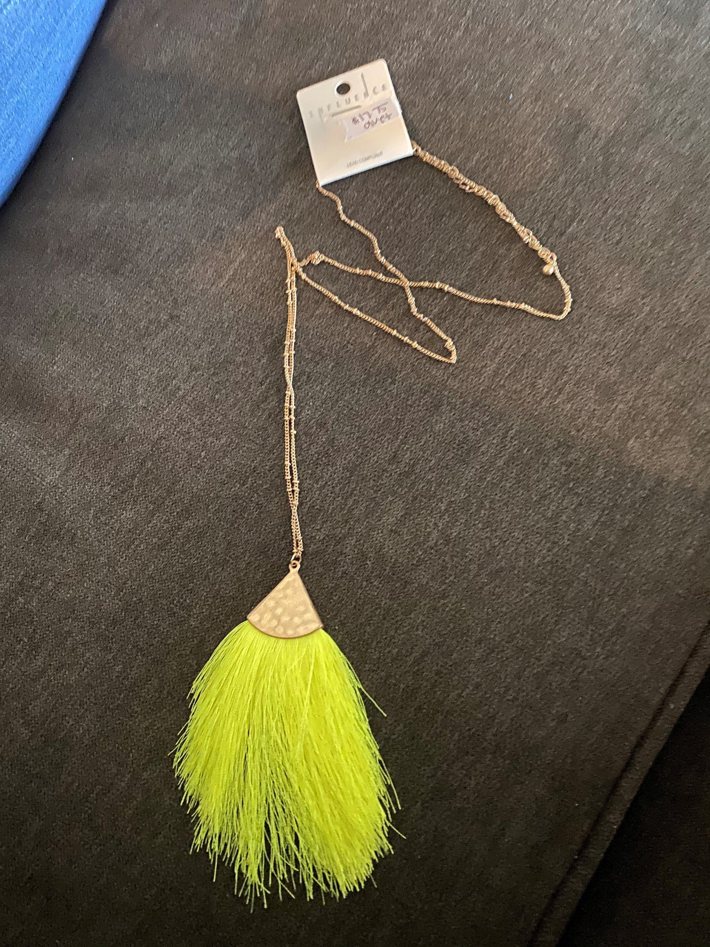 Long Feather Necklace